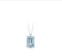 Collier Lucciole Gioielli Femme in Or blanc Topazio CIO18KT3QSI - CIO18KT3QSI